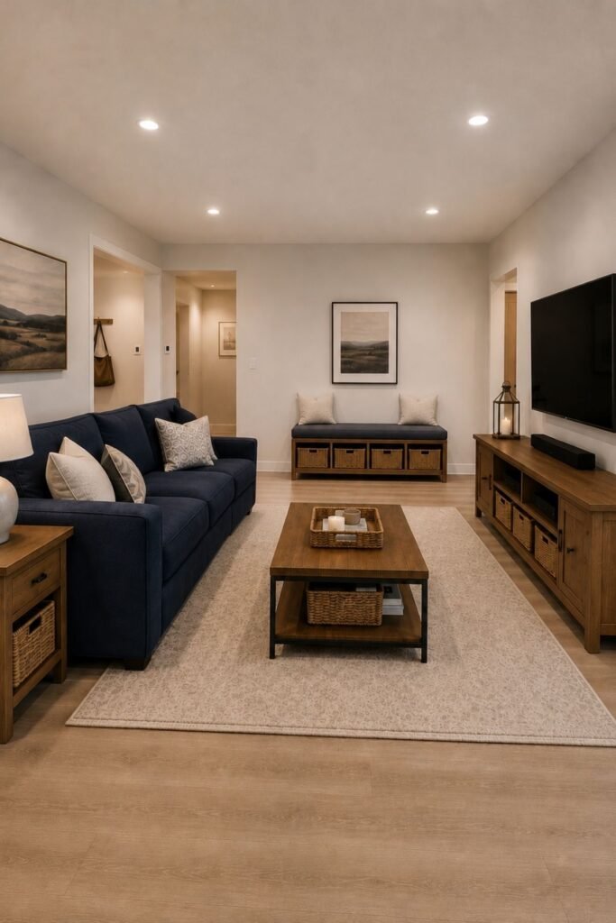 Living room organization ideas with practical storage solutions for everyday life